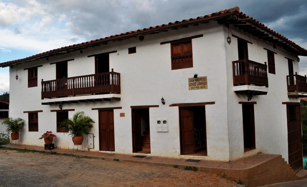 Hospedaje Donde Lorenzo Barichara Exterior foto